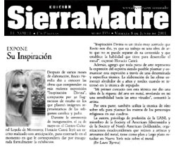 Interview with Roco Heredia by Laura Tijerina - ElNorte.com
